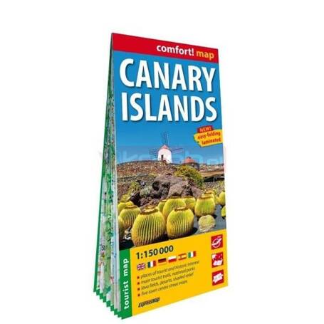 Comfort map Canary Islands 1:150 000