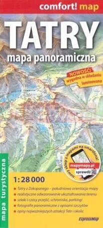 Comfort! map - Tatry 1:28 000