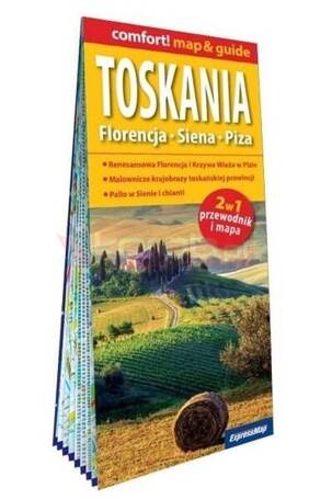 Comfort! map&guide Toskania. Florencja 2w1 w.2025