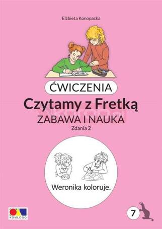 Ćwiczenia. Czytamy z Fretką cz.7 Zdania 2