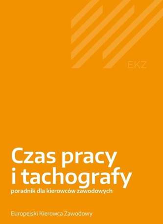 Czas pracy kierowcy i tachografy w.czarno-białe