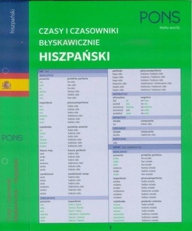 Czasy i czasowniki błyskawicznie. Hiszpański PONS