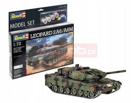 Czołg Leopard 2A6/A6M - zestaw modelarski