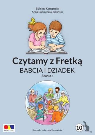 Czytamy z Fretką cz.10 Babcia i dziadek. Zdania 4