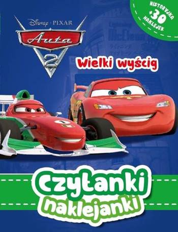 Czytanki naklejanki. Wielki wyścig. Auta 2