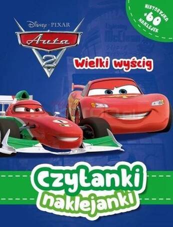 Czytanki naklejanki. Wielki wyścig. Disney Pixar