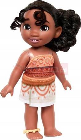 DISNEY LALKA KSIĘŻNICZKA MOANA VAIANA z siostrą Simea i kogutem Hei Hei JBT66