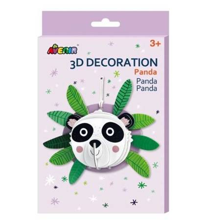 Dekoracje 3D - panda