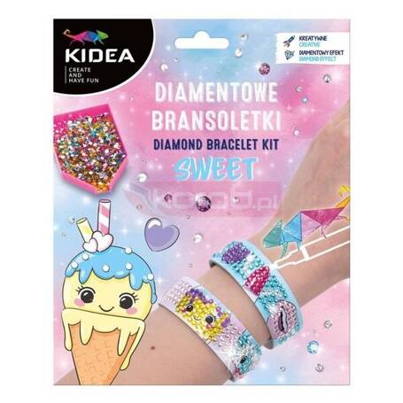 Diamentowe bransoletki Sweet KIDEA