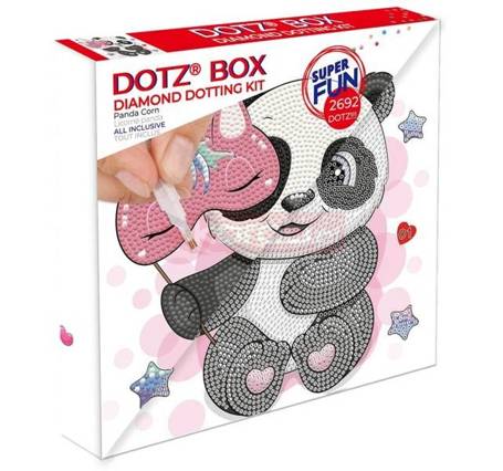 Diamond Dotz Box - Panda Corn