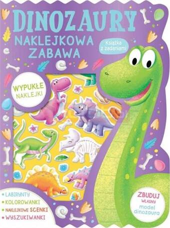 Dinozaury. Książka z zadaniami