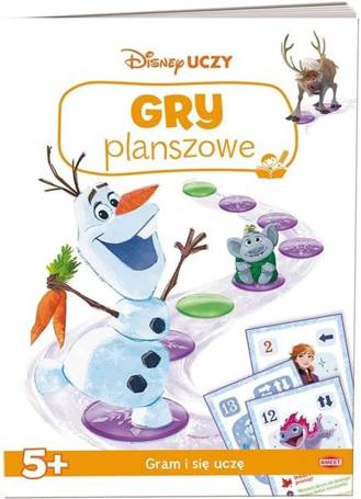 Disney Uczy. Kraina lodu. Gry planszowe