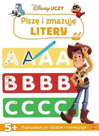 Disney uczy. Piszę i zmazuję litery