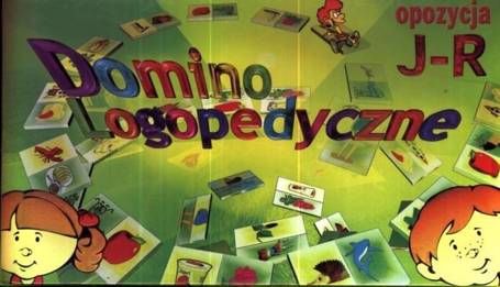 Domino logopedyczne J-R SAMO-POL