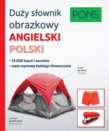 Duży słownik obrazkowy ang-pol PONS