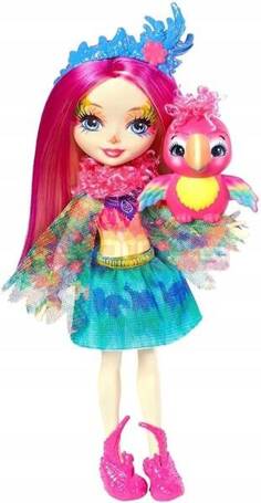 ENCHANTIMALS LALKA PEEKI PARROT +ZWIERZĄTKO FJJ21