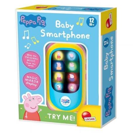 Edukacyjny smartfon Baby Smartphone Świnka Peppa