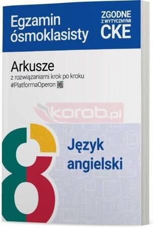 Egzamin ósmoklasisty SP 8 Język angielski Arkusze