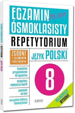 Egzamin ósmoklasisty - j.pol. Repetytorium GREG