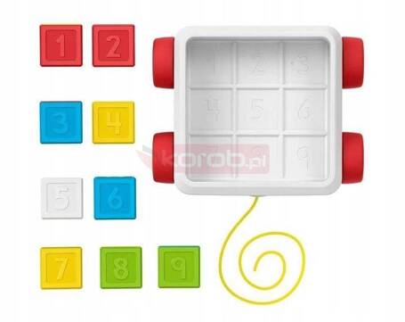 FISHER PRICE AKTYWIZUJĄCE KLOCKI SENSORYCZNE dla maluszka +6m GJW10