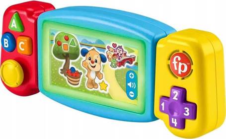 FISHER PRICE KONSOLA MAŁEGO GRACZA interaktywna HNN39