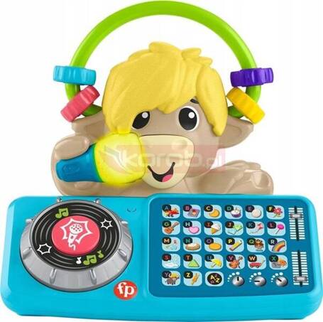 FISHER PRICE LINK SQUAD INTERAKTYWNY DJ JAK KRÓWKA zabawka edukacyjna +9 m HYL35