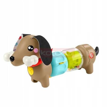 FISHER PRICE PETS PIESEK aktywizująca sensoryczna zabawka dla maluszka +6 m HTW91