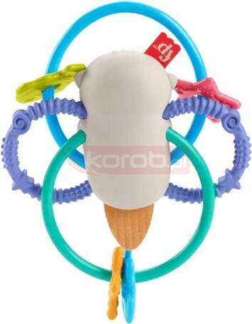 FISHER PRICE WYDRA ZAKRĘCONY GRYZAK dla maluszka +3 m-ce bez bisfenolu A HJW12