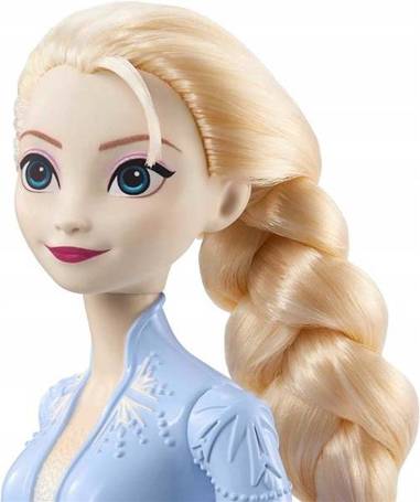 FROZEN LALKA KSIĘŻNICZKA ELSA w niebieskiej sukni HLW48