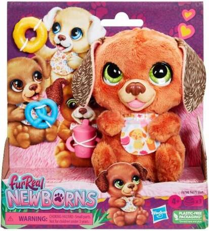 FURREAL NEWBORNS INTERAKTYWNY PIESEK z dźwiękami + akcesoria F6798