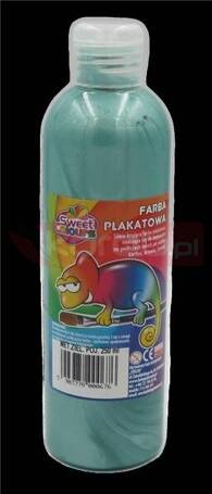 Farba dekoracyjna metaliczna zielona 250ml