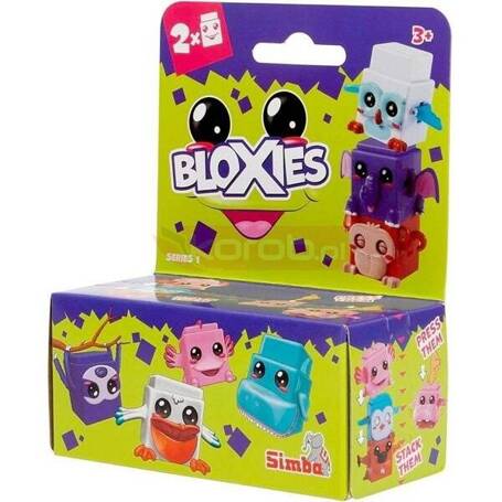 Figurka Bloxies 4,5cm 2szt mix