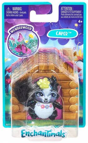 Figurka Enchantimals ulubieńcy Brokatowy Skunks GLH33