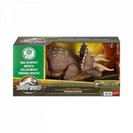 Figurka Jurassic World Eko Triceratops Obrońca Środowiska 