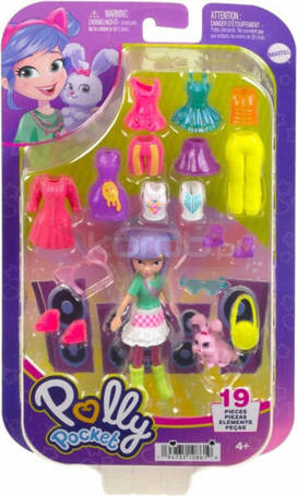 Figurka Polly Pocket Zestaw Modowy przebieranki HKV94