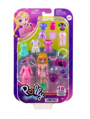 Figurka Polly Pocket Zestaw Modowy przebieranki HRD60