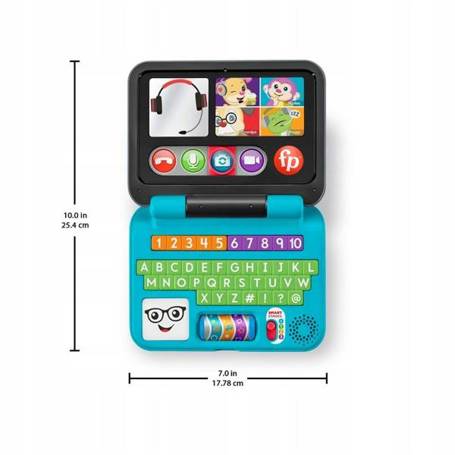 Fisher Price Laptop malucha interaktywny HHX33