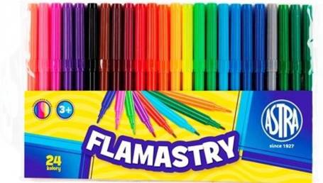 Flamastry 24 kolory ASTRA