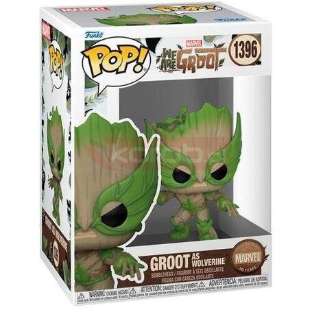 Funko Figurka POP Marvel: Groot jako Wolverine