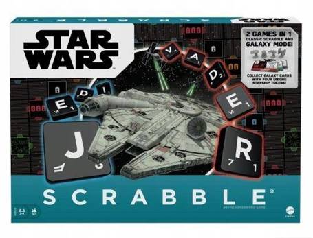 GRA SCRABBLE ORIGINAL STAR WARS wersja polska HJD08