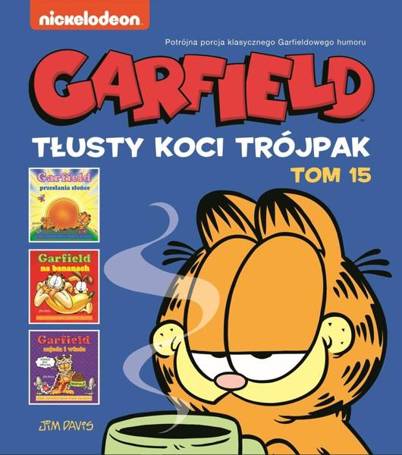 Garfield T.15 Tłusty koci trójpak