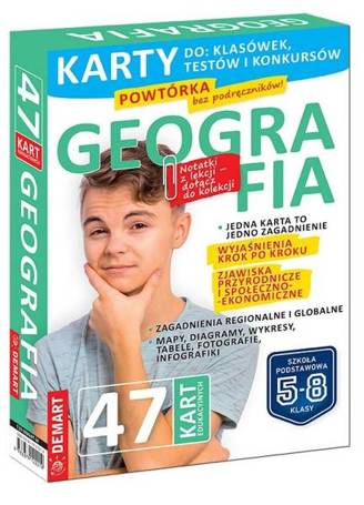 Geografia. Karty edukacyjne