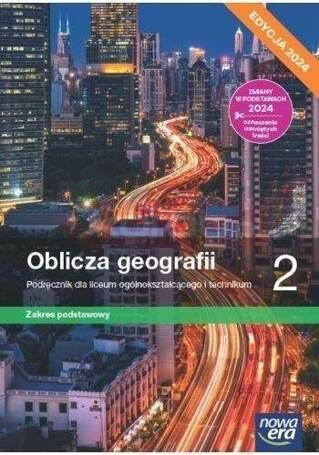 Geografia LO 2 Oblicza geografii Podr. ZP 2024