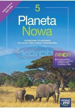 Geografia SP 5 Planeta nowa neon Podr. w.2024