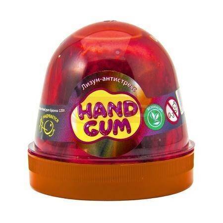 Glutek Slime Mr.Boo Hand Gum bordowy 120g