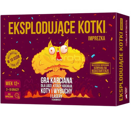 Gra Eksplodujące Kotki: Imprezka (cicha wersja)