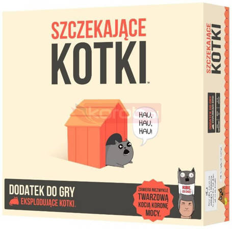 Gra Eksplodujące Kotki: Szczekające Kotki