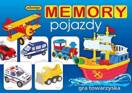 Gra Memory Pojazdy