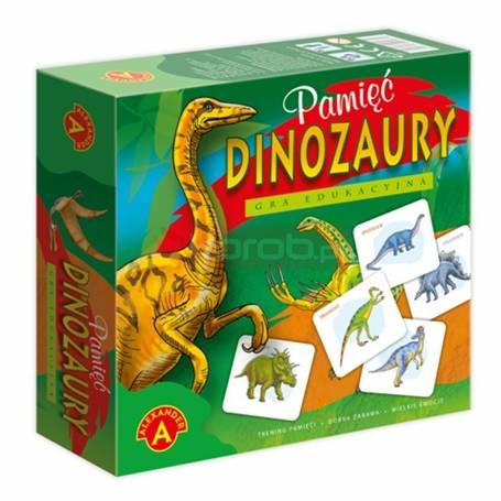 Gra Pamięć Dinozaury