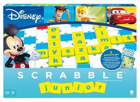 Gra Scrabble Junior Disney wersja polska HBF11